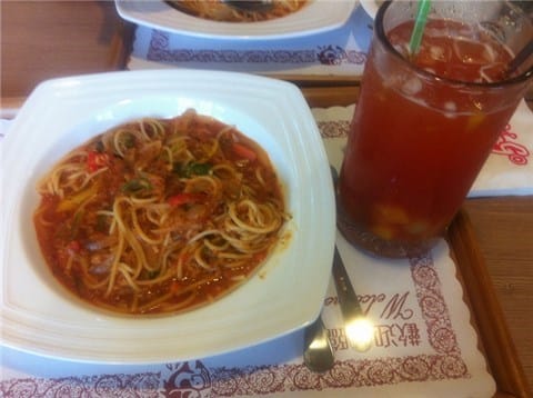 古拉爵 Cafe Grazie-歐風精緻義大利麵令我鍾情~ - 第8張圖 蕃茄紅蛤義大利麵 - 內湖區的義式屋古拉爵)