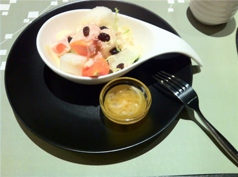 陶板屋和風創作料理-大安店 - 第4張圖 超大湯匙沙拉 - 大安區的陶板屋和風創作料理)