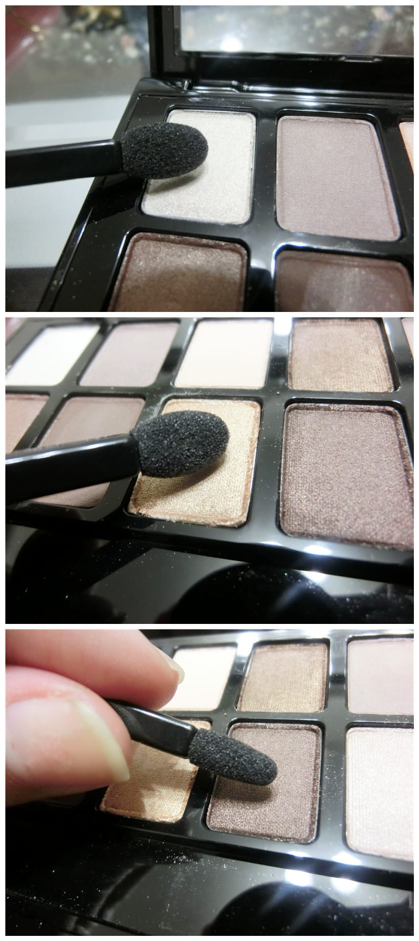 MAYBELLINE媚比琳-芭比大眼訂製雙刷頭睫毛膏+時尚伸展台訂製12色眼彩盤~畫出魅力電眼