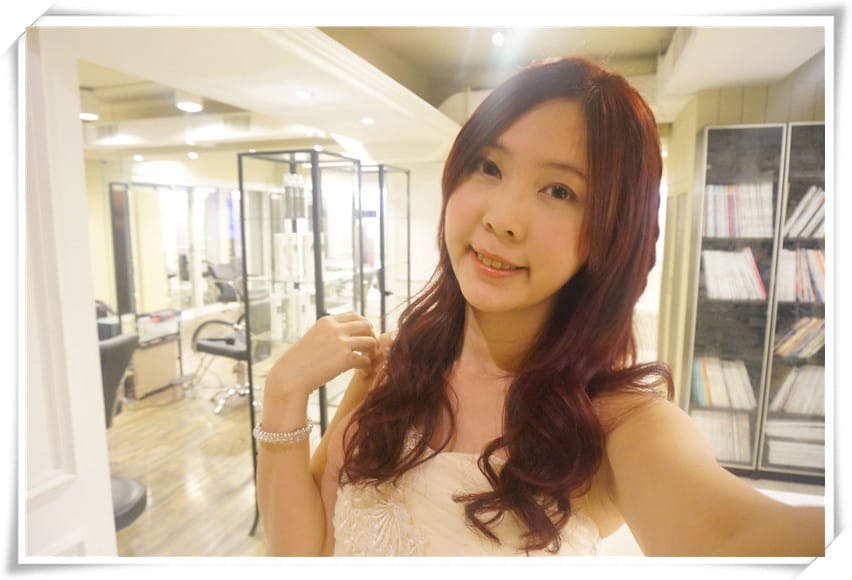 [台北東區．染髮．護髮]Moon Hair Studio－訂作迷人的髮色，蜜糖甜心酒紅超美！