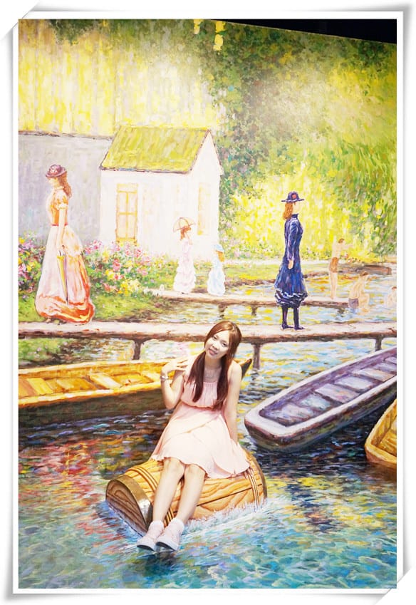 [香港.太平山]特麗愛3D展~走入畫中，化身天使，高空跳傘，輕鬆飄浮空中，如同身歷其境！