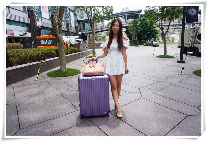 [行李箱推薦]LHS采寓生活館－德國品牌 德國品牌NaSaDen納莎登鋁框行李~ 拉著我的夢幻紫美麗行李箱， 來一趟女生最喜歡的優雅輕盈異國旅程！