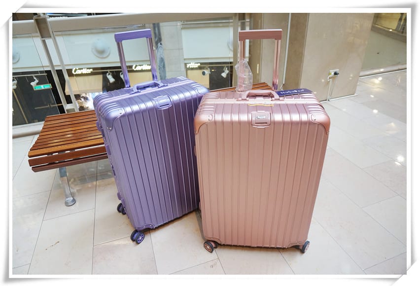 LHS采寓-漢柏奈輕旅行登機箱/滑板行李箱～用淺淺的青蘋果綠，妝點旅途酸甜回憶！