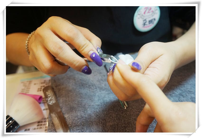 [永和樂華夜市.美甲]七十二變時尚美甲沙龍~甜甜公主風讓心情每天都戀愛!