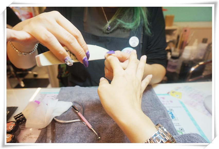 [永和樂華夜市.美甲]七十二變時尚美甲沙龍~甜甜公主風讓心情每天都戀愛!