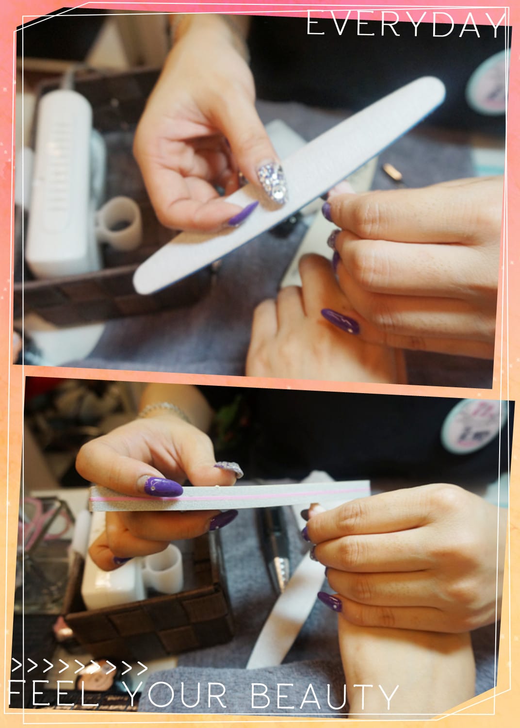 [永和樂華夜市.美甲]七十二變時尚美甲沙龍~甜甜公主風讓心情每天都戀愛!