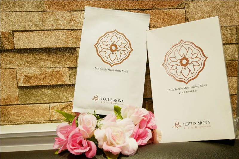 [保養.面膜]LOTUS MONA蓮花莫娜24H保濕水嫩面膜~舒服的質地，呵護肌膚水水地煥發年輕風采！