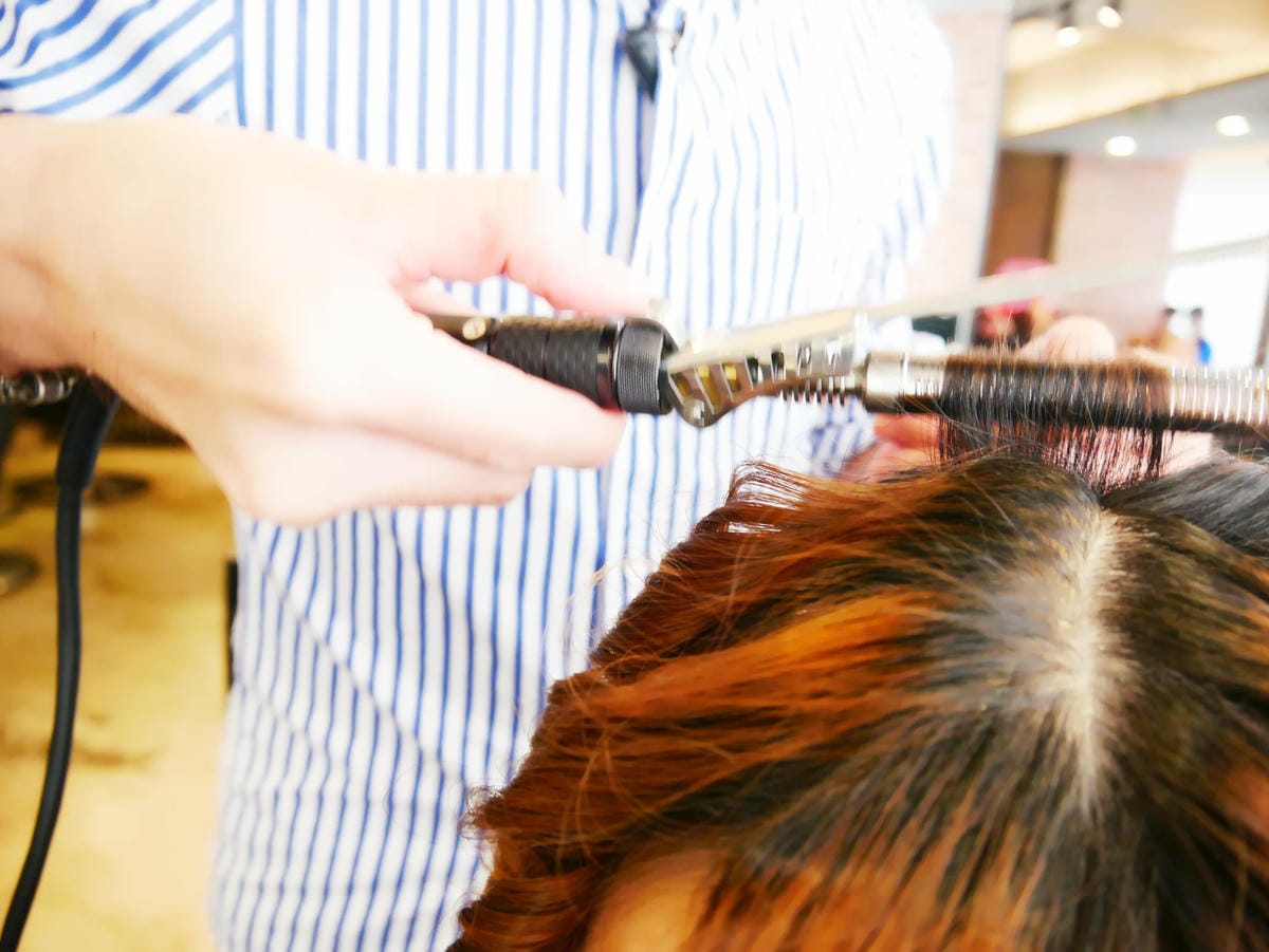 燙髮後電捲造型-台中燙髮推薦