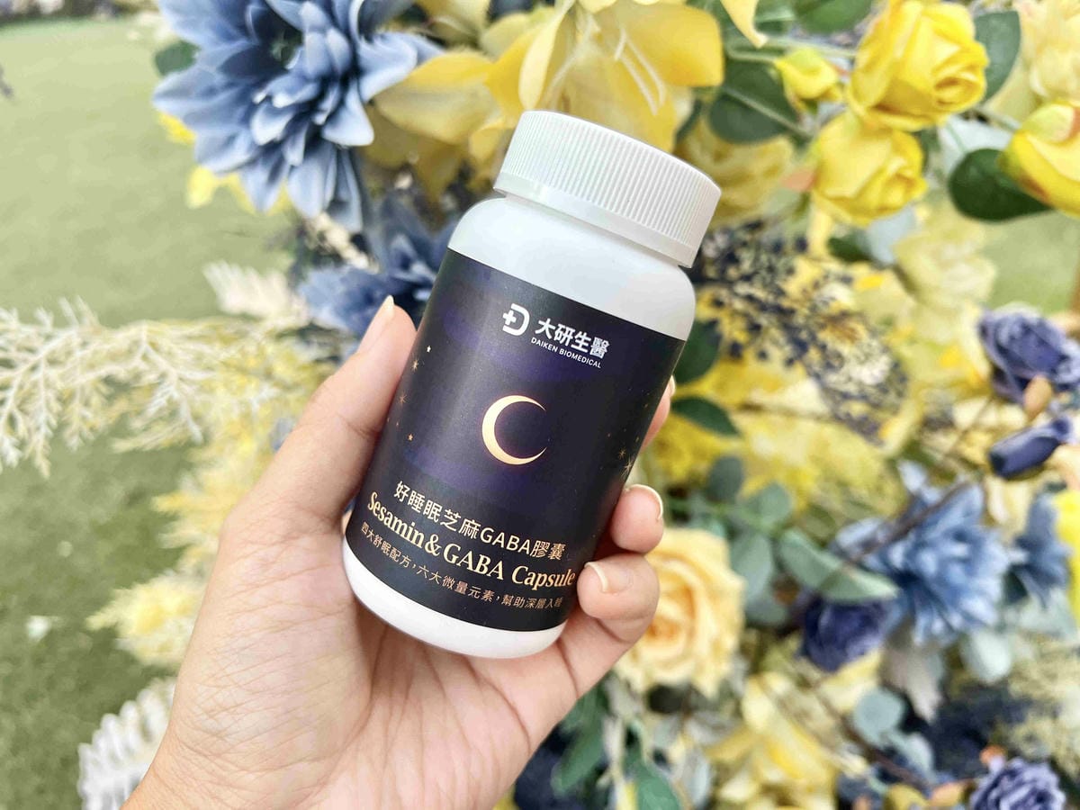 大研生醫好睡眠芝蔴GABA膠囊 大研生醫好睡眠芝蔴GABA膠囊
