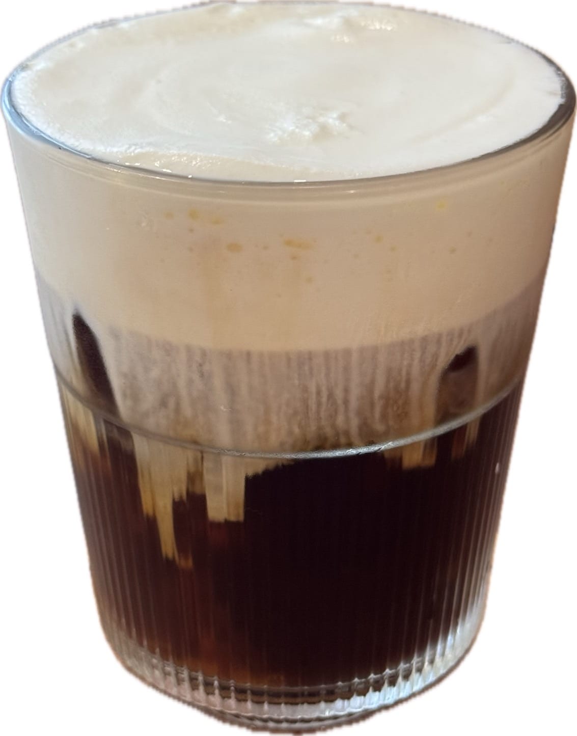 啡常美好咖啡。 美式咖啡+奶蓋.jpg