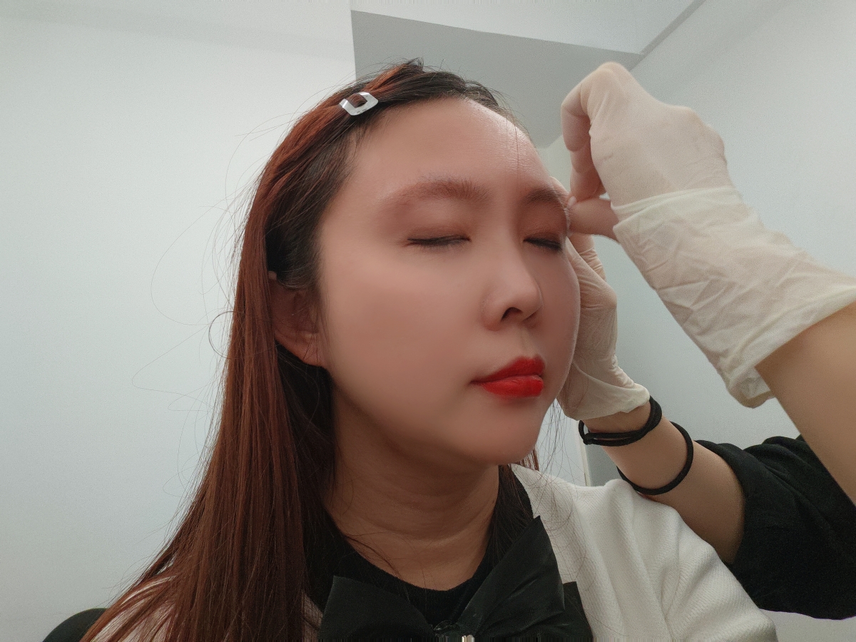 竹北霧眉推薦｜沙菈美甲美學霧眉實做心得，自然到素顏也有精神