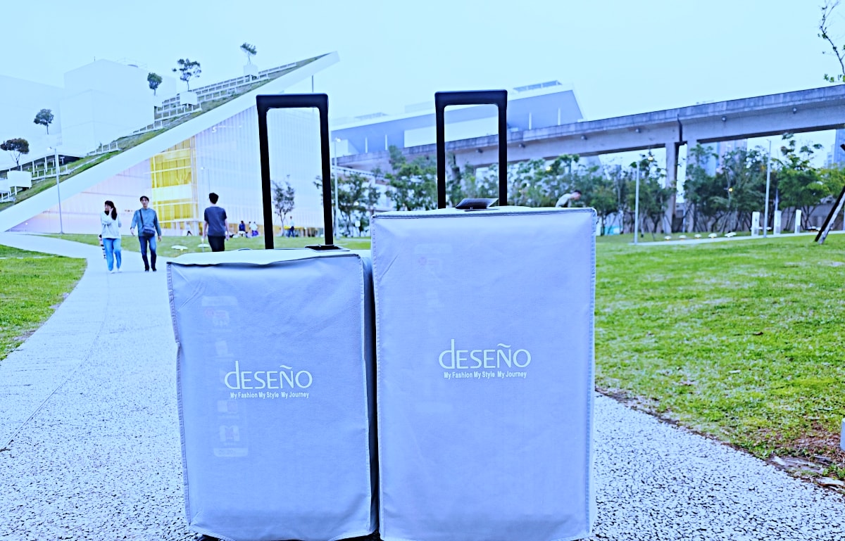 出國神隊友!開箱 Deseno 笛森諾特洛伊 PRO 26 吋青鳥藍與 29.5 吋奶茶色 - 第4張圖 出國神隊友!開箱 Deseno 笛森諾特洛伊 PRO 26 吋青鳥藍與 29.5 吋奶茶色