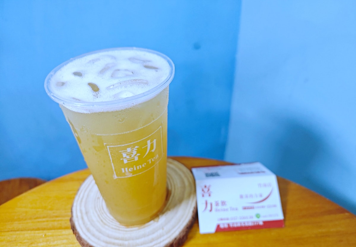 [苗栗竹南美食推薦]喜力茶飲-在地人必喝手搖飲，濃郁大甲芋頭牛奶與爆量配料「還想再一杯」！