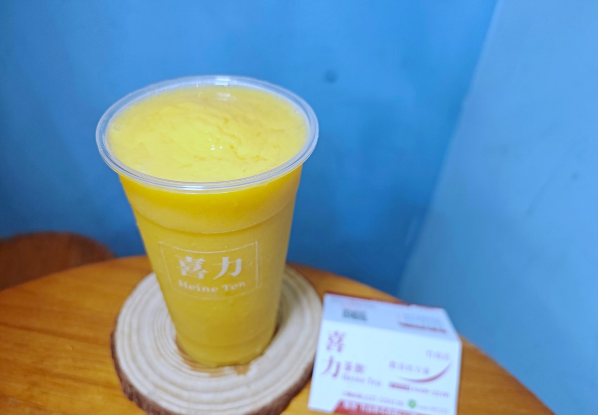 [苗栗竹南美食推薦]喜力茶飲-在地人必喝手搖飲，濃郁大甲芋頭牛奶與爆量配料「還想再一杯」！