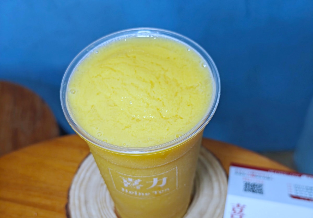 [苗栗竹南美食推薦]喜力茶飲-在地人必喝手搖飲，濃郁大甲芋頭牛奶與爆量配料「還想再一杯」！