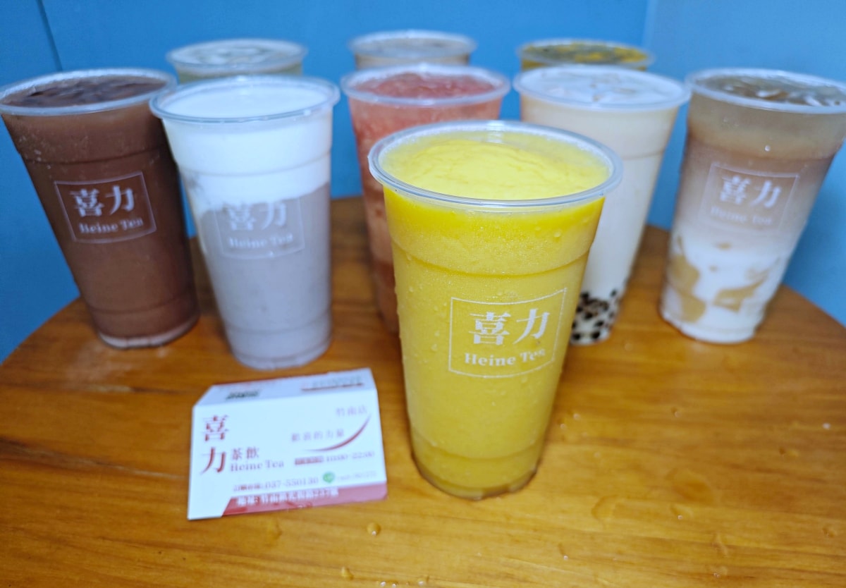 [苗栗竹南美食推薦]喜力茶飲-在地人必喝手搖飲，濃郁大甲芋頭牛奶與爆量配料「還想再一杯」！