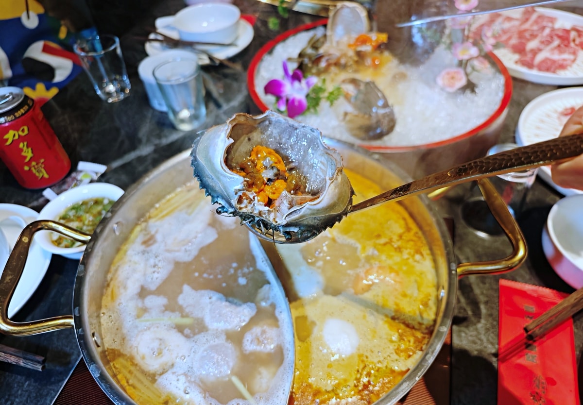 當科技巨擘遇上百年醫館：大稻埕「老撈麻辣火鍋」雞煲蟹的歷史盛宴